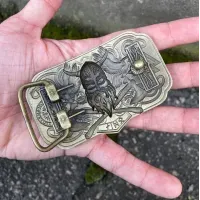 Пряжка Ручної Роботи ОДИН Gorillas Accessories. Пряжка на чоловічий ремінь