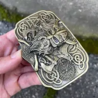 Пряжка Ручної Роботи ОДИН Gorillas Accessories. Пряжка на чоловічий ремінь
