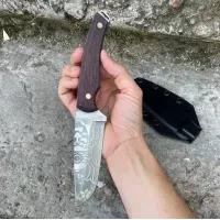 Подарочный набор "Самурай" для мужчин Gorillas Accessories ручная работа. Нож + Кожаный ремень