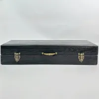 Подарочный Набор для шашлыка на 16 предметов BS48. Комплект шампуров в деревяной коробке на 6 человек