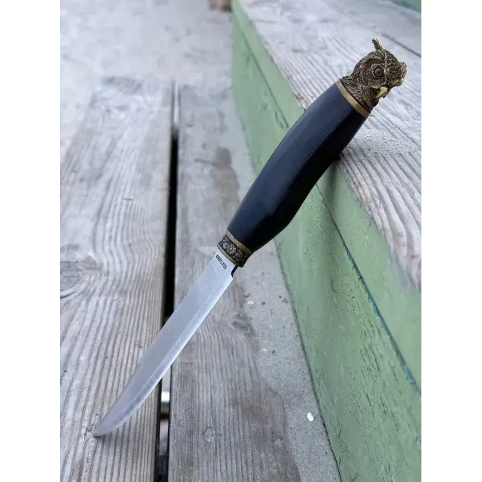 Туристичний ніж Філін Gorillas BBQ 50Х14мф KN189: полювання, риболовля, сталь, дерево ясен, латунь
