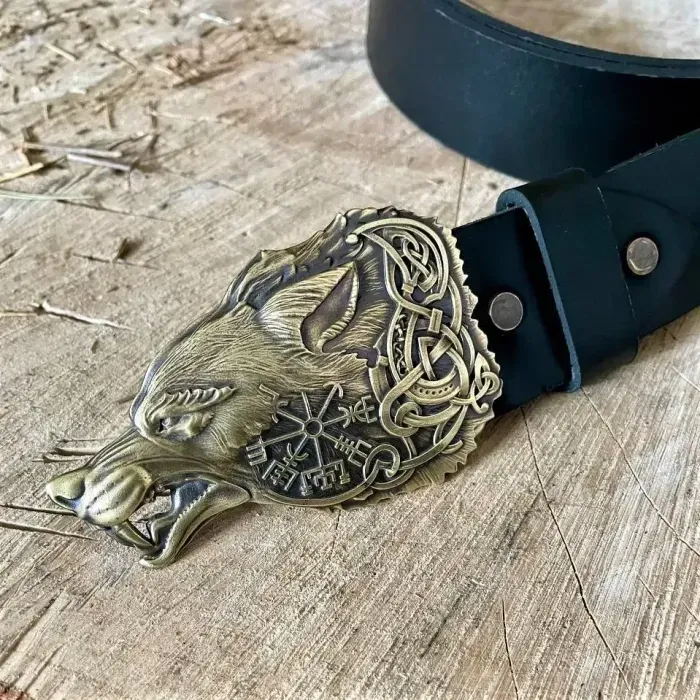 Пряжка Ручної Роботи ФЕНРІР Gorillas Accessories. Пряжка на чоловічий ремінь