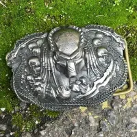 Пряжка Ручной Роботы ХИЖАК из Нейзельбера Gorillas Accessories. Пряжка на мужской ремень