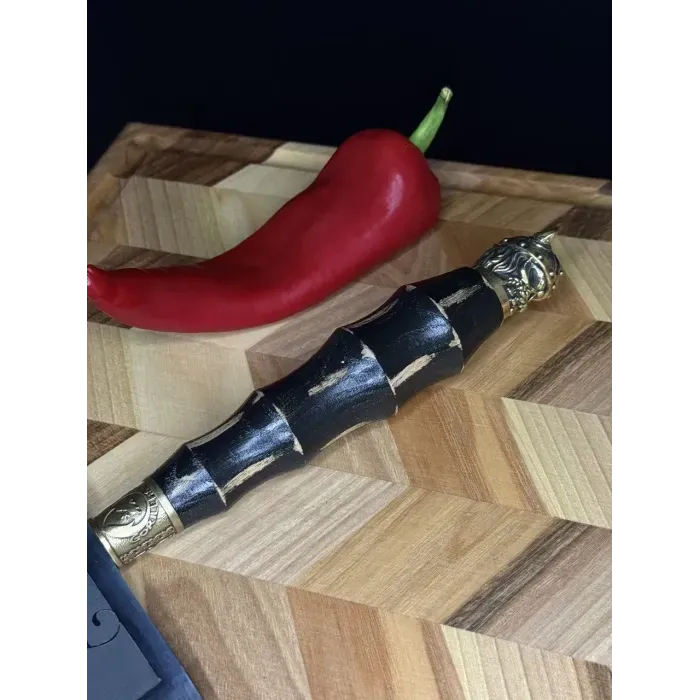 Кухонна сокира VІKING Gorillas BBQ KN181 17,5 см (нержавіюча сталь, дерево). Великий ніж для кухні