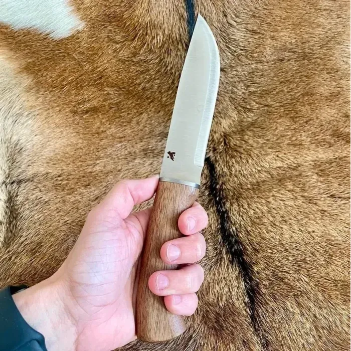 Ніж «ГОРИЛА» Gorillas BBQ туристичний сталь 50х14мф. Кухонний ніж