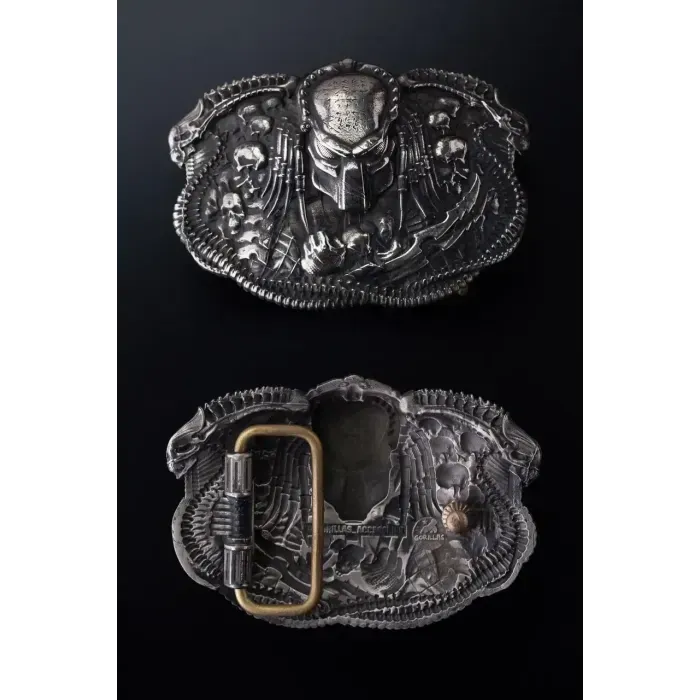 Мужской Кожаный Ремень "ХИЖАК" Gorillas Accessories Нейзельбер. Ручная Работа. Ремень на подарок