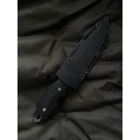 Тактический нож 440С 130 мм | KN145 | Full Tang | Ножны в комплекте | Туристический, охотничий