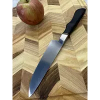 Кованый кухонный нож ручной работы Клен (сталь Х12, 140 мм) с деревянной ручкой