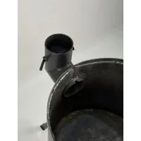 Піч під казан 360 мм із димоходом сталь 3 мм, розбірна, під казан 8-12 л.