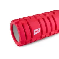 Ролер валик-масканер Hop-Sport EVA 33 см red для відновлення та розслаблення м'язів