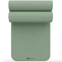 Килимок для йоги Hop-Sport HS-NB015GM NBR 1,5см оливковий. Йога килимок. Мат для фітнесу
