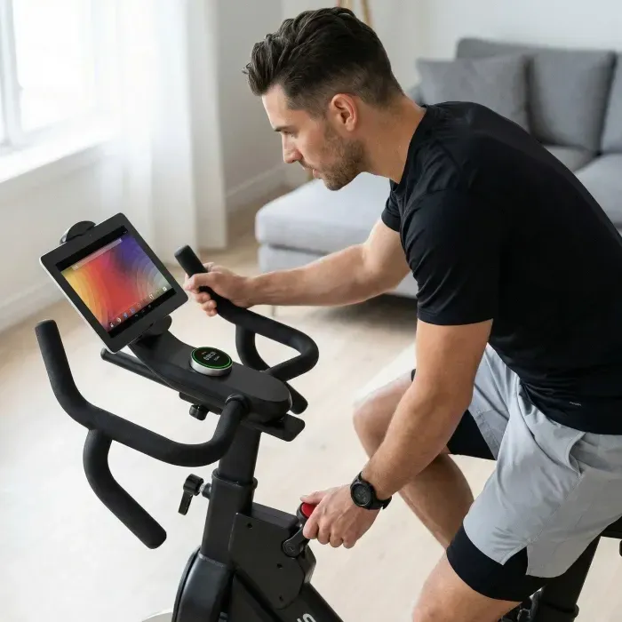 Спинбайк Gymtek XS2000 электромагнитный синий