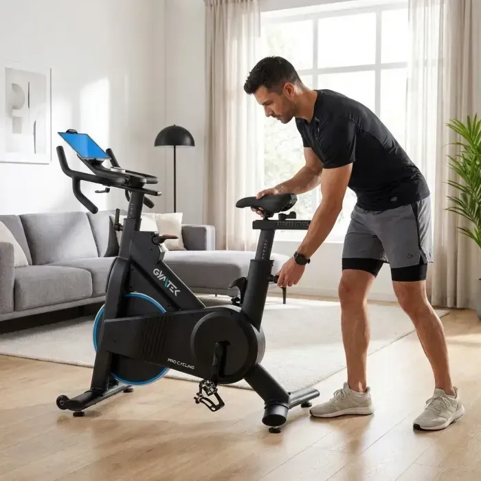 Спинбайк Gymtek XS2000 электромагнитный синий