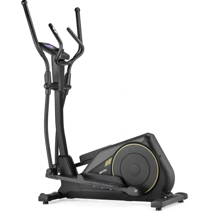 Орбітрек Gymtek XC4500 Електромагнітний, 140 кг, 12 програм, HRC, Silent Glide, Золотий