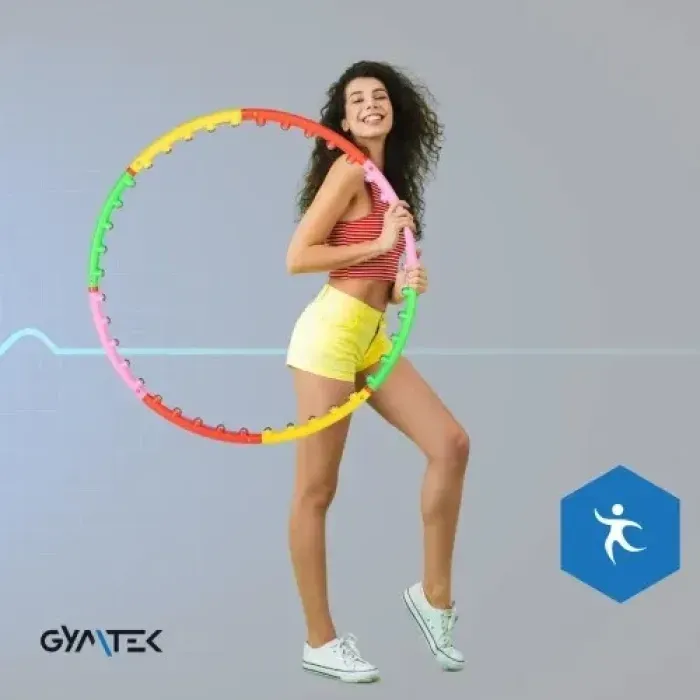 Хулахуп Gymtek з масажером обруч для схуднення 95,5 см