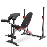 Набір для жиму лежачи: Лава Hop-Sport HS-1095 + Штанга 146 кг Strong + Приставка скотта