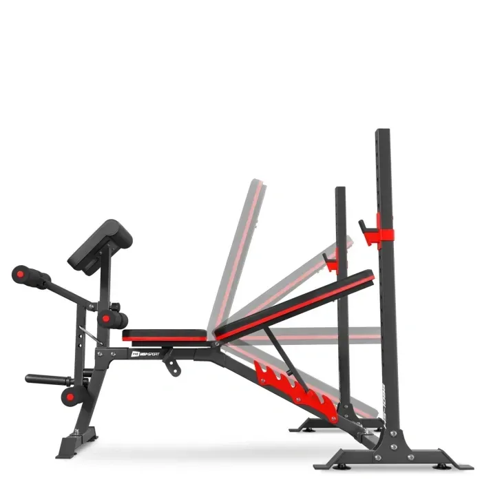 Набір для жиму лежачи: Лава Hop-Sport HS-1095 + Штанга 146 кг Strong + Приставка скотта