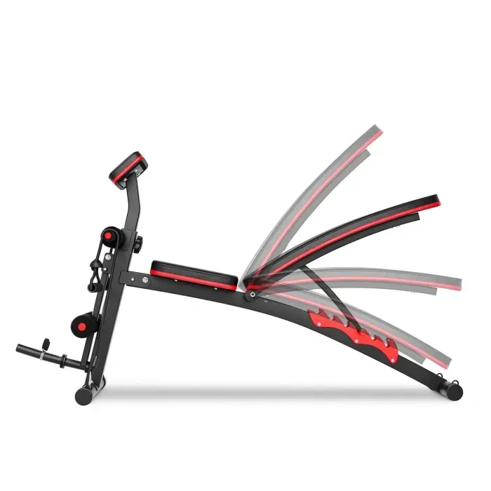Лава для жиму похила Hop-Sport HS-1035 + Штанга 67 кг Strong + Приставка скотта