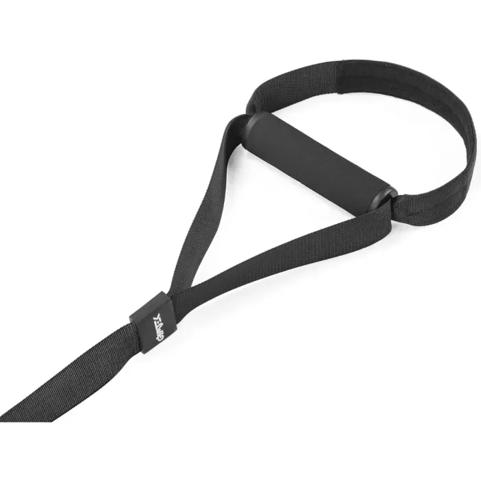 TRX Gymtek Pro Чорні петлі для фітнесу: підвісний тренажер для дому, 250 кг