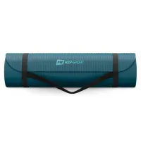 Коврик для йоги Hop-Sport HS-NB010GM NBR 1см темный морской. Йога коврик. Мат для фитнеса