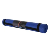 Коврик для фитнеса и йоги York Fitness 0.3 см синий, ПВХ, нескользящий, 170x61 см