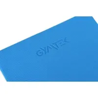 Коврик (мат) для фитнеса и йоги Gymtek 0,4 см синий. Фитнес коврик. Йога мат. Спортивный коврик.