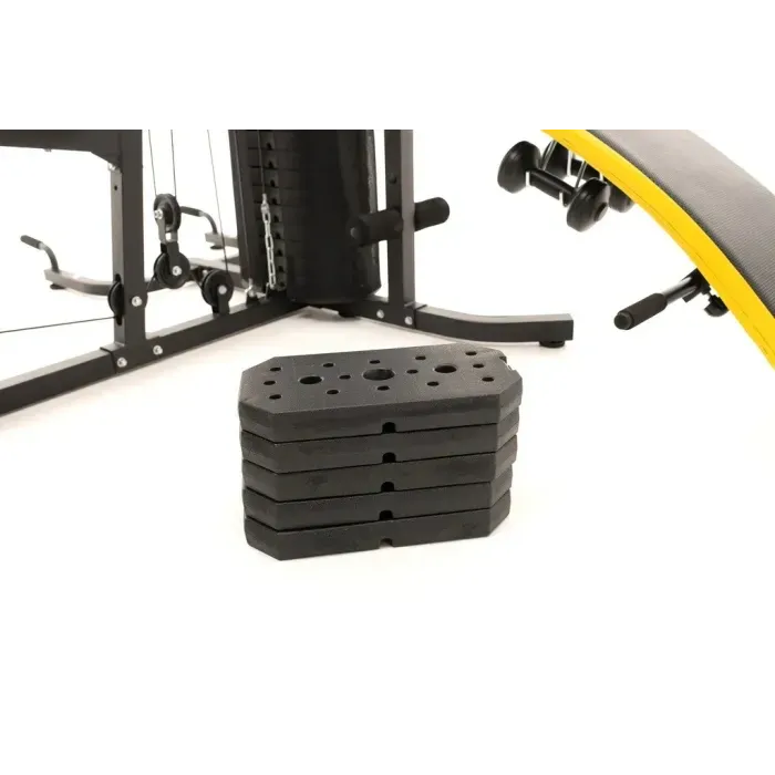 Стек для силової станції Besport BS-3095 ATLANT: чавун, ABS покриття, 11 кг/стек, гарантія 2 роки