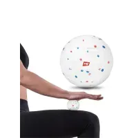 Массажный мяч EPP 80мм Hop-Sport HS-P080MB белый: для самомассажа, мышц, против целлюлита