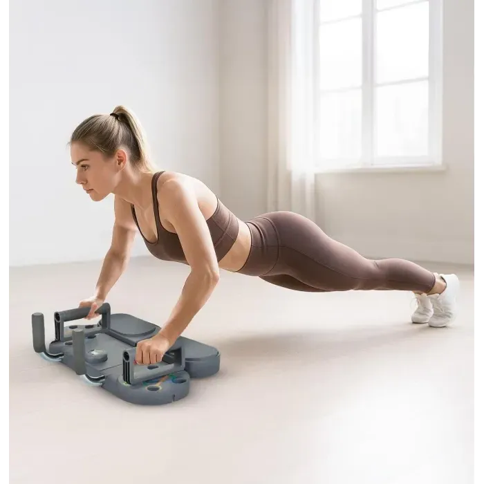 Дошка для віджимань Gymtek Multi Push Up Board: складна, з таймером, для дому та залу
