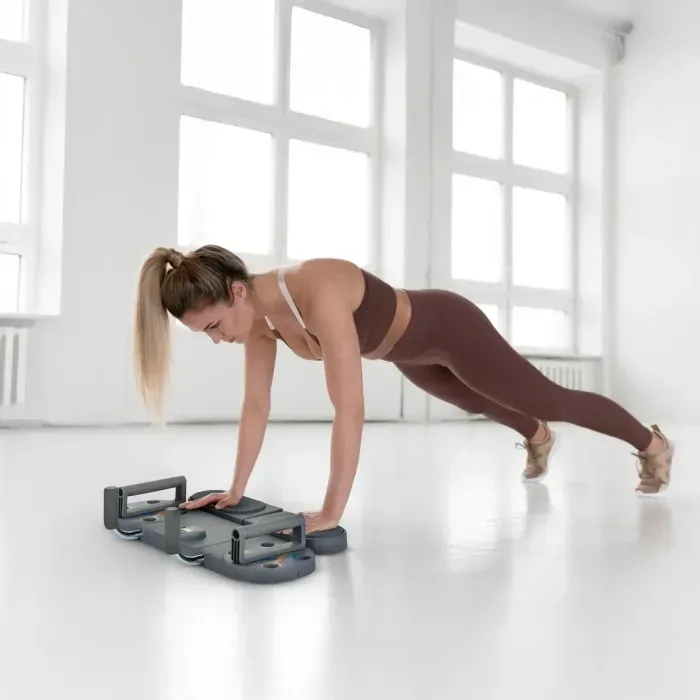 Дошка для віджимань Gymtek Multi Push Up Board: складна, з таймером, для дому та залу