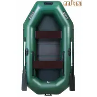 Надувная лодка 2-х местная для рыбалки и отдыха на воде  ЛТ-250ЕС со слань-ковриком. Резиновая лодка для двоих
