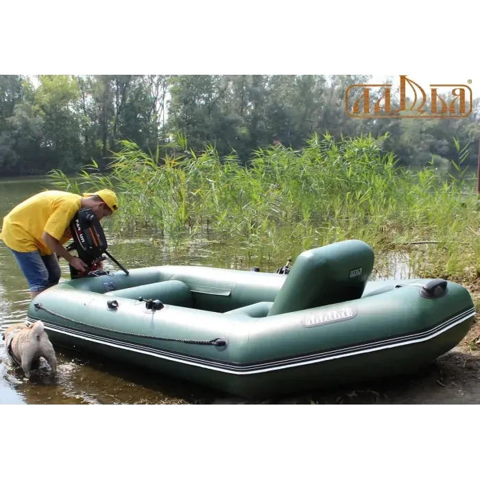 Надувное кресло Ладья для лодки ПВХ 240-290 Белый. Кресло для надувной лодки. Мягкое кресло для рыбалки
