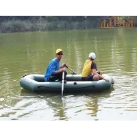 Надувний човен для дорослого + 1 дитина для відпочинку та риболовлі на воді Тура ЛТ-220Д без настилу