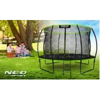 Батут Neo-Sport Premium 374 см із внутрішньою сіткою (NS-12C221)