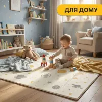 Дитячий ігровий килимок LEOBRO 180 x 200 x 1 см (LB-1036)
