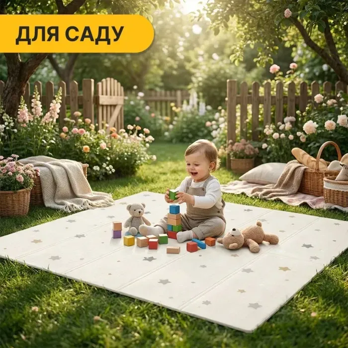 Дитячий ігровий килимок LEOBRO 180 x 200 x 1 см (LB-1036)