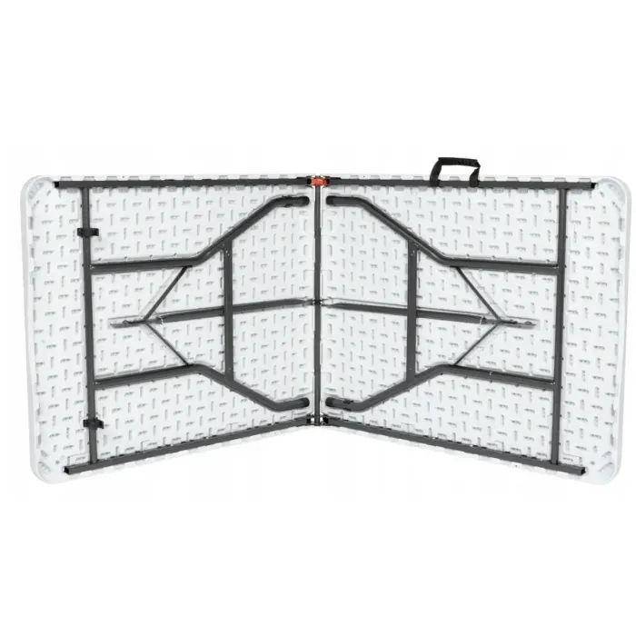 Розкладний стіл для кейтерингу FunFit 180x74 x 4 см Білий (4899)