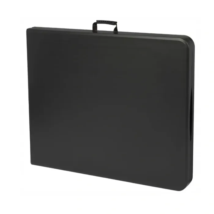 Розкладний стіл для кейтерингу FunFit 180x74 x 4 см Чорний (4900)