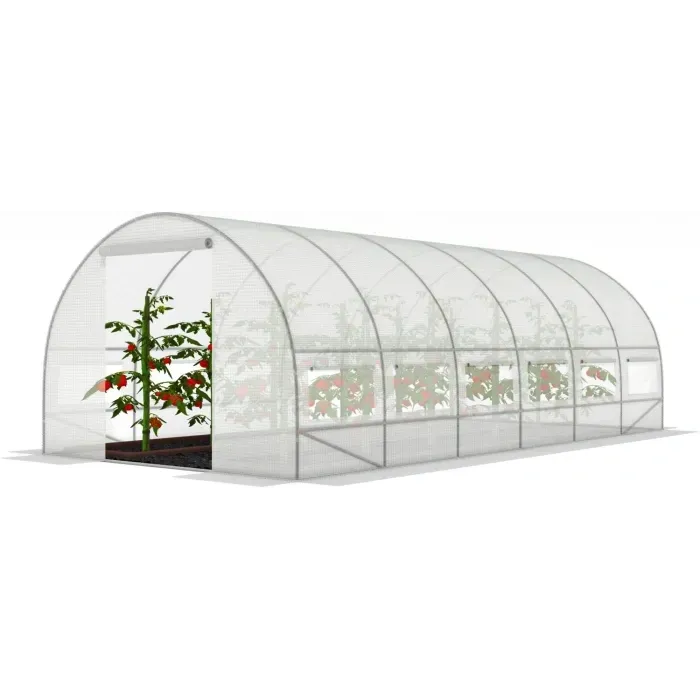 Садова теплиця з вікнами FunFit Garden 18m2 = 600*300*200 (1463)