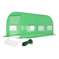 Садова теплиця парник LEOBRO Garden 10м2 Green (LB-10M19)