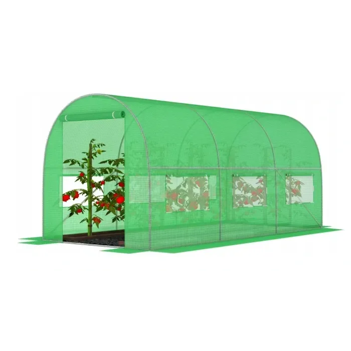 Садова теплиця парник LEOBRO Garden 10м2 Green (LB-10M19)