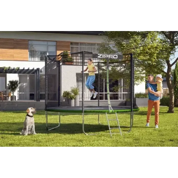 Батут Zipro 252 см із зовнішньою захисною сіткою Jump Pro 8FT OUT