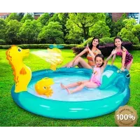 Бассейн надувной круглый SunClub 200*152*40
