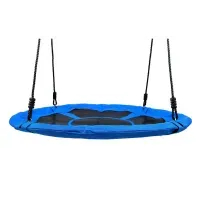 Гойдалка гніздо FUNFIT 100см (Синьо-чорна) (2609)