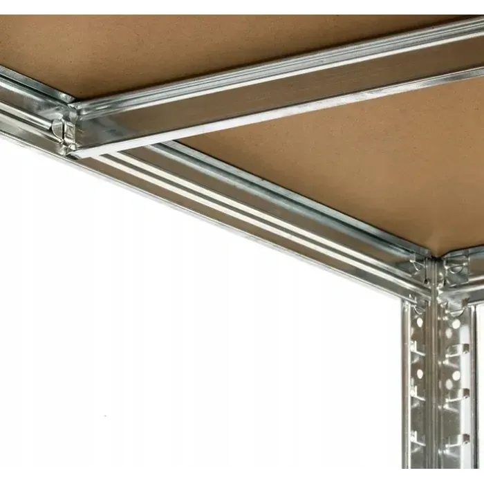Стеллаж LEOBRO Premium 180x90x30 см (5 полок, 175 кг/полка) LB-R103 для гаража/склада