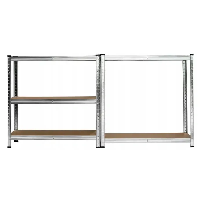 Стеллаж LEOBRO Premium 180x90x30 см (5 полок, 175 кг/полка) LB-R103 для гаража/склада