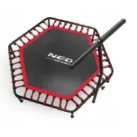 Фітнес батут Neo-Sport 127 см Red-black (1104)