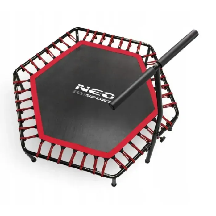 Фітнес батут Neo-Sport 127 см Red-black (1104)