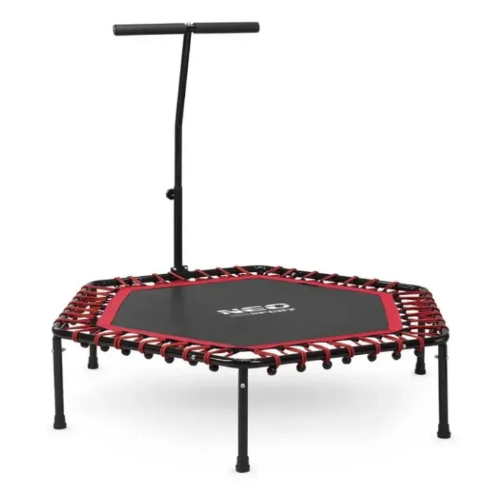 Фітнес батут Neo-Sport 127 см Red-black (1104)