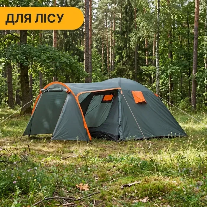Туристичний намет LEOBRO Pro Camp Haki (LB-1089)